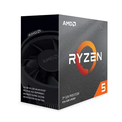AMD Ryzen 5 3600 6-Core 12-Thread Up To 4.2 GHz AM4 Processor 100-100000031BOX  • $102.59