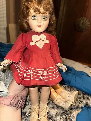 16  Ideal 1952 Mary Hartline Doll From Super Circus / P-91 • $68.50
