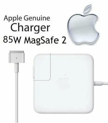 85W MagSafe2 Power Adapter For Macbook Pro 15 17'' 2012-2015 A1424 A1398 Genuine • $26.99