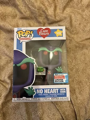 Funko Pop! Care Bears - No Heart With Book #1416 Vinyl Figure-  Nycc 2023 Con • £28