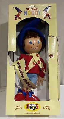 Vintage Original Noddy Wooden String Puppet Hand Crafted/painted Traditional • £19.99