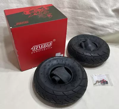 RUTU : PowerSports 3.00-4 Tyre & Inner Tube For Scooter/Go Kart - Set Of 2 (New) • $25.25