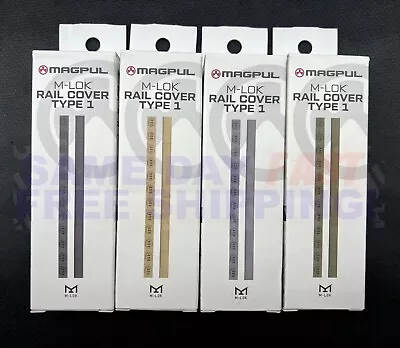 Magpul M-LOK Lightweight Type 1 Rubber Rail Covers MAG602-BLK SAME DAY FAST FREE • $18.15