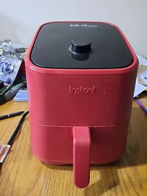 Instant Vortex 2 Quart Mini Air Fryer No Oil 4-in-1 Oven Cooker Red • $27.99