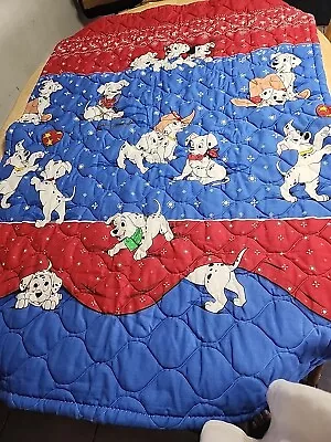Vintage Disney 101 Dalmatians Baby Comforter Quilt Bedding With Extras • $50