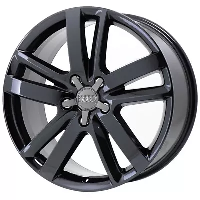 20  Audi Q7 Pvd Black Chrome-w Wheel Rim Factory Oem 58862 2010-2015 • $395