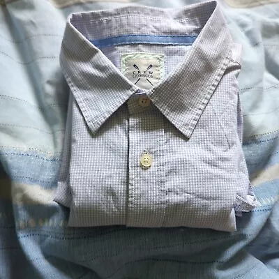 Crew Clothing Formal Button Up Shirt Large • £8