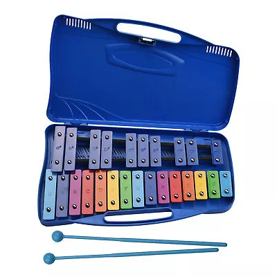 25 Notes Glockenspiel Xylophone Hand Knock Xylophone Percussion Rhythm W6K4 • $55.58