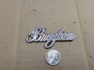 Cadillac OEM Brougham Chrome Vintage Script Emblem Badge Logo Nameplate Insignia • $11.99
