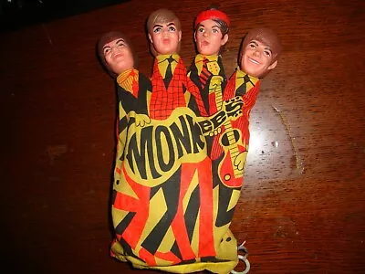 Vintage Mattel 1960's Monkees Puppet 1966 Near Mint! Mute  Free Shipping! • $99