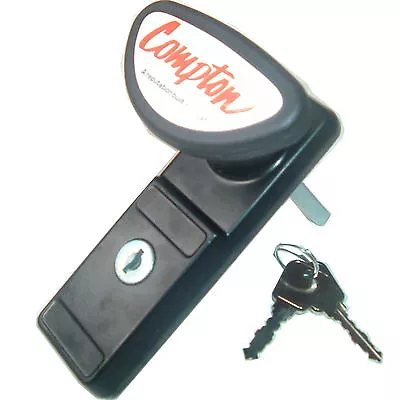 £69.95 • Buy COMPTON Concrete EURO LOCK 75mm Shaft LOCK HANDLE SET GARAGE DOOR SPARES PARTS