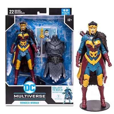 DC Multiverse 7  Figure - Endless Winter BAF (Frost King)- Wonder Woman • $49.95