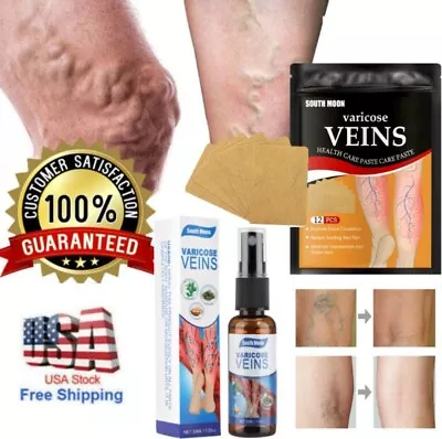 Veinhealing Varicose Veins Treatment SprayVaricose Veins CreamPlaster Patches • $8.78