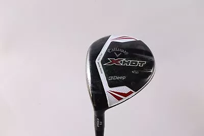 LEFTY Callaway X Hot 3Deep 13* 3-Wood 43.25 In Graphite Shaft Stiff Flex • $85.49