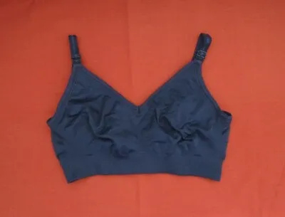 Marks&spencer Navy Blue  Non Wired Non Padded Small Nursing  Bra  • £6.99