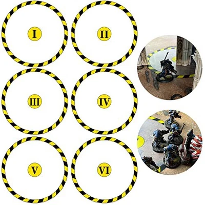 £14.99 • Buy Jucoci Objective Point Markers 6PCS Set Objective Marker Compatible Wargame@