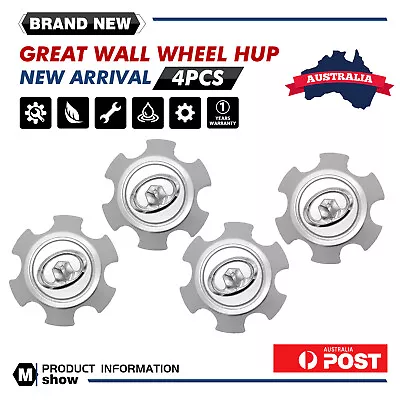 4* Wheel Center Cap Hub Cap Great Wall V200 V240 X200 X240 2010-17 • $46.95