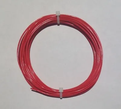 24 AWG  Mil-Spec Wire (PTFE) Red  Stranded Silver Plated 25 Ft • $5.94