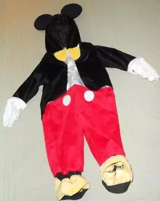 Baby Boy's Disney Deluxe Plush Mickey Mouse In Tuxedo Costume 6-9 Months New • $17.97