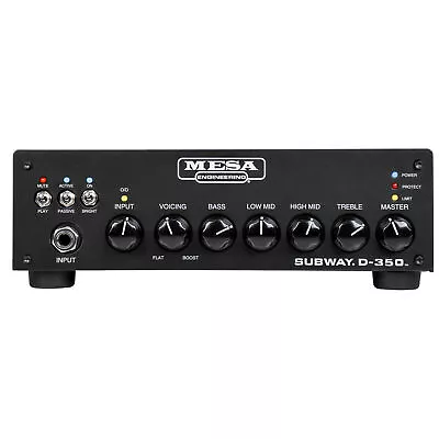 Mesa Boogie Subway D350 Compact 350-Watt 3-lb Bass Amp Head W/ Gig Bag • $709