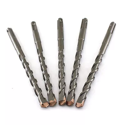 Drillforce Masonry Drill Bits Set SDS+ Rotary Hammer Concrete Carbide Tipped Bit • $10.06