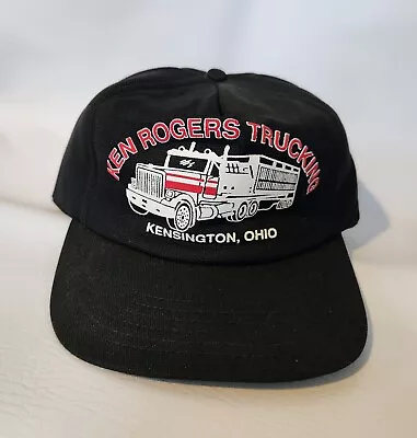 Vintage Unused Trucking Company Truckers Hat. Made In USA. NOS. • $19.99