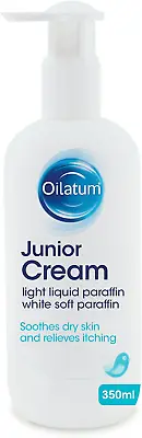 Oilatum Junior Cream For Eczema And Dry Skin Conditions 350 Ml • £12.10
