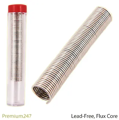 Solder Wire Flux Covered Electrical Soldering Tube Tin Lead-Free DIY Hobby Alloy • £2.99