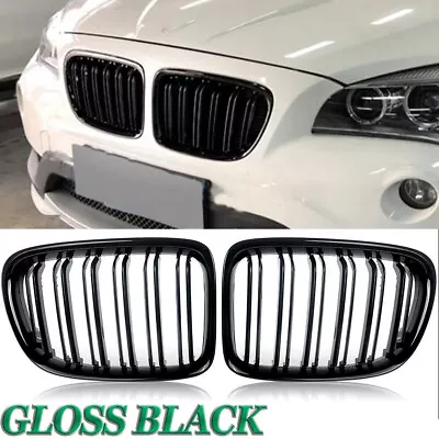 2x Front Bumper Kidney Grille Grill For BMW E84 X1 18i 20i 25i 28i 2010-2015 • $37.99