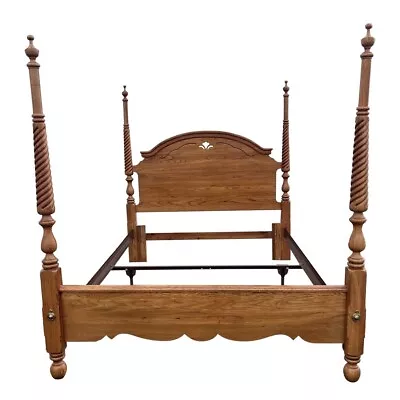 Full/Queen Kincaid Four Poster Bed French Country SHIPS TO YOU • $1079