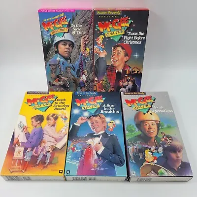 McGee And Me Focus On The Family 90s VHS Video Tape Lot Of 5 • $22.09