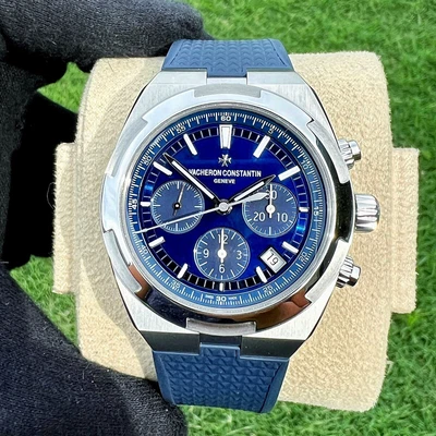 $37500 • Buy Vacheron Constantin Overseas Chrono Blue Dial Men 42mm 5500V/110A-B148