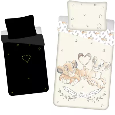 Disney The Lion King Glow In The Dark Single Bed Quilt Cover Set • $89.95