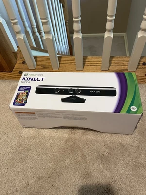 $39.99 • Buy Microsoft Xbox 360 Kinect Motion Sensor Bar Black   Open Box NEW--GAME IS SEALED