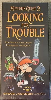 Steve Jackson Games: MUNCHKIN QUEST 2: Looking For Trouble 1st Ed New Sealed! • $69.99