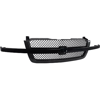 Grille Grill For Chevy  19168630 Chevrolet Silverado 1500 Truck 2004-2005 • $89.89