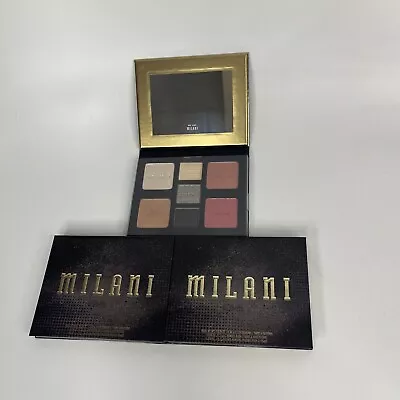 3 Milani Eyeshadow Palette Sealed Brand New Lot Powder Blush Volume 130 Smokey • $19.79