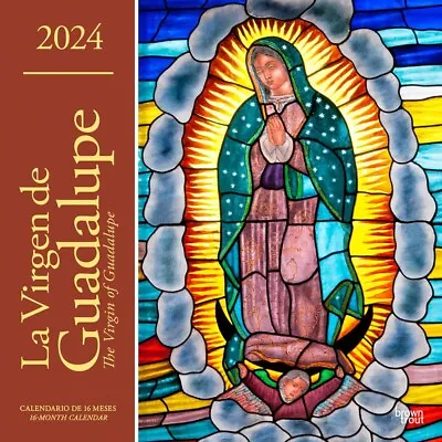 La Virgen De Guadalupe | 2024 12x24  Monthly Square Wall Calendar • $16.99