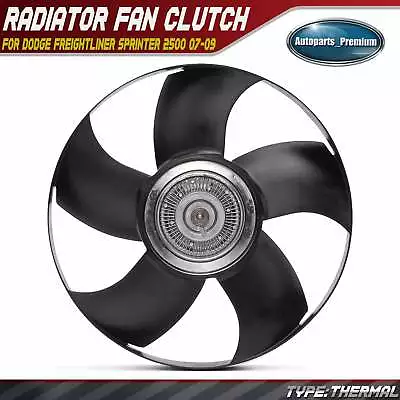 Radiator Cooling Fan Clutch W/ Blade For Dodge Freightliner Sprinter 2500 3500 • $102.99