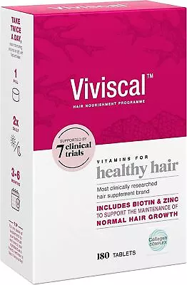 £49.99 • Buy Viviscal Maximum Strength Hair Supplements 180 Tablets