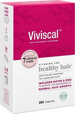 £49.99 • Buy Viviscal Maximum Strength Hair Supplements 180 Tablets
