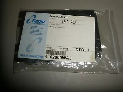 Carlin 4102000wa3 Base Plate Kit For Wayne  M  Burners • $14.99