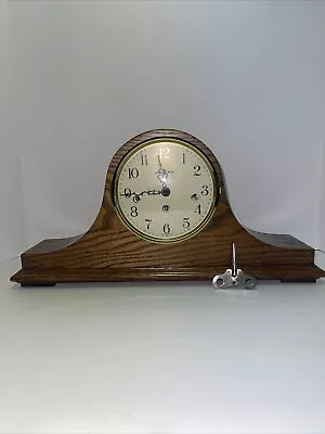 Vintage Howard Miller Mantel Clock Westminster Chimes 340-020 Working. • $145