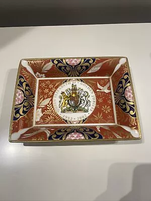 Royal Worcester Fine Bone China Queen Elizabeth Golden Jubilee 1952-2002 Tray C4 • £17