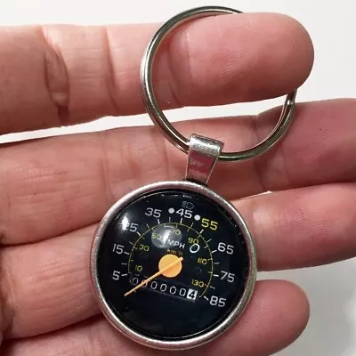 $12.95 • Buy Vintage Chevy 85 MPH Speedometer Keychain Reproduction Chevrolet Camaro Truck