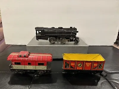 Vintage O Scale Marx 999 Metal Steam Locomotive W/ 20102 NYC & 554 Northern P. • $29.99