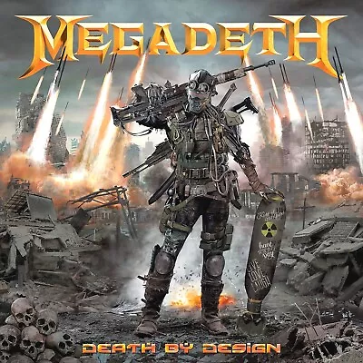 Megadeth Death By Design SINGLE 12x12 Album Cover Replica Poster Print • $22.99