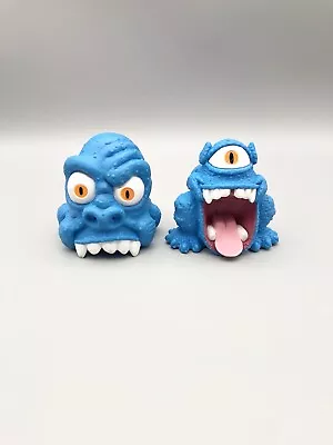 Vtg Ghostbusters Stackable Blue Ghosts Columbia Pictures Squishy Figures Toy 84’ • $32.99