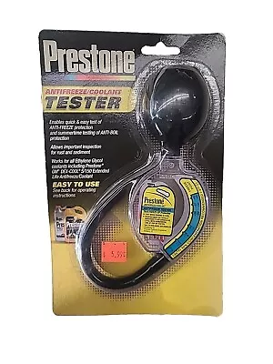 Prestone Antifreeze & Coolant Tester Check Freeze/Boil Temp • $5.99