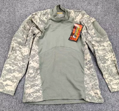 MASSIF Army Combat Shirt Men's Medium ACU ACS Camo USGI Military NWT • $28.88